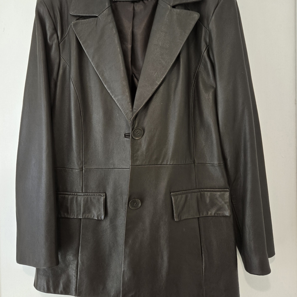 Soft Leather Jacket - image 2